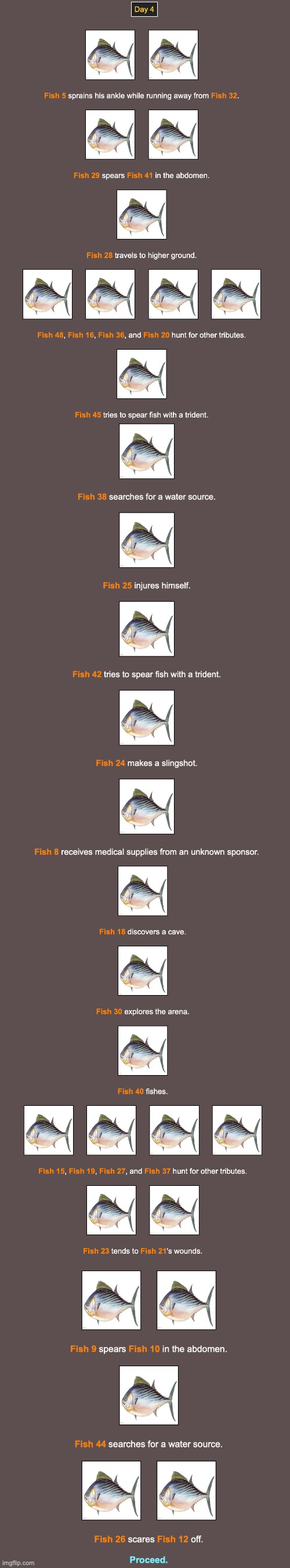 We got fishes fishing, we got fishes searching for water, we got all the shit | made w/ Imgflip meme maker