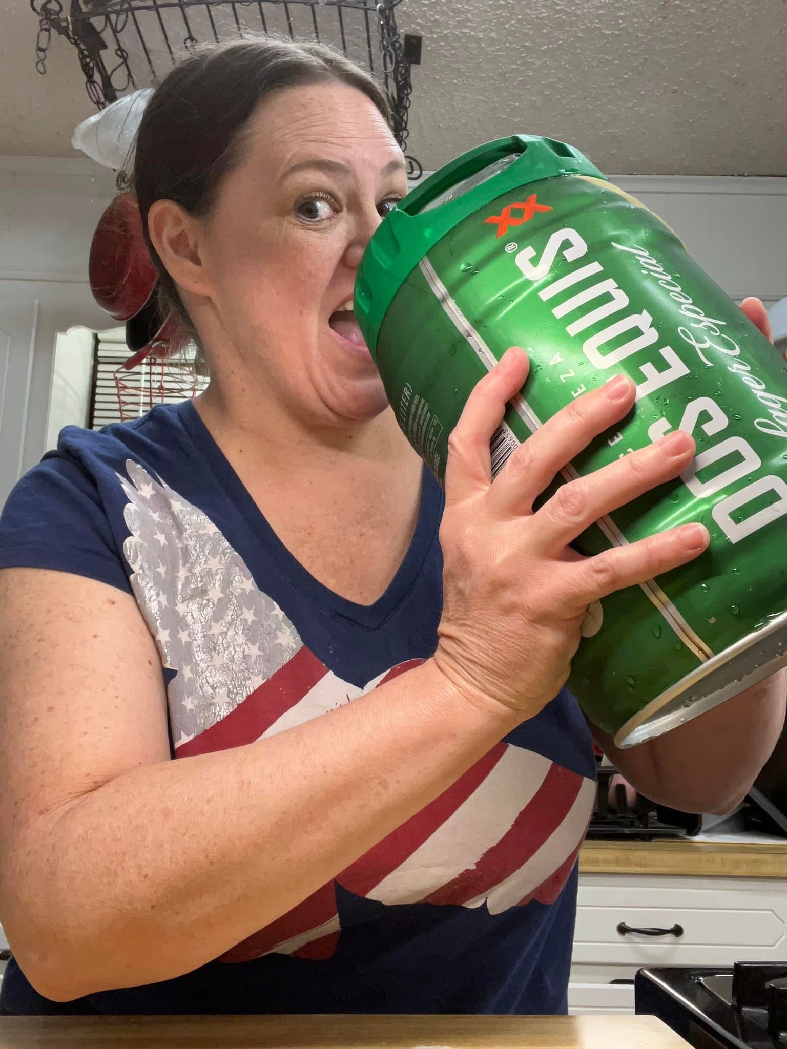 One beer Blank Meme Template