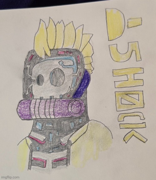 Fanart of one of the new LEGO Dreamzzz villains | image tagged in lego,lego dreamzzz,fanart,drawing | made w/ Imgflip meme maker