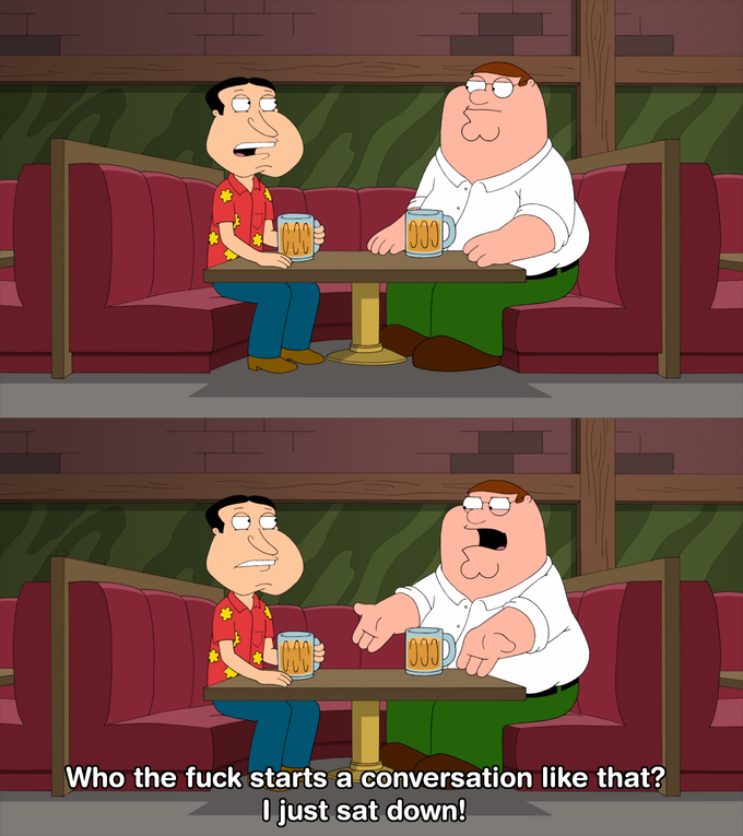 I just sat down Blank Meme Template