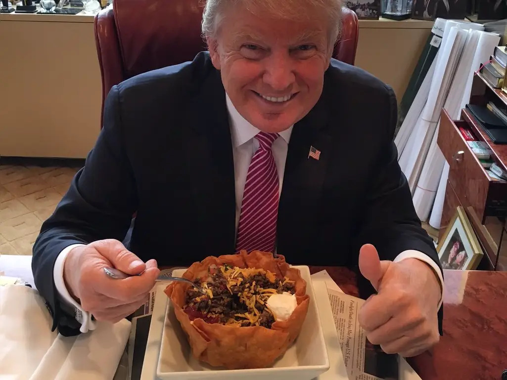 Taco Dumbell Blank Meme Template