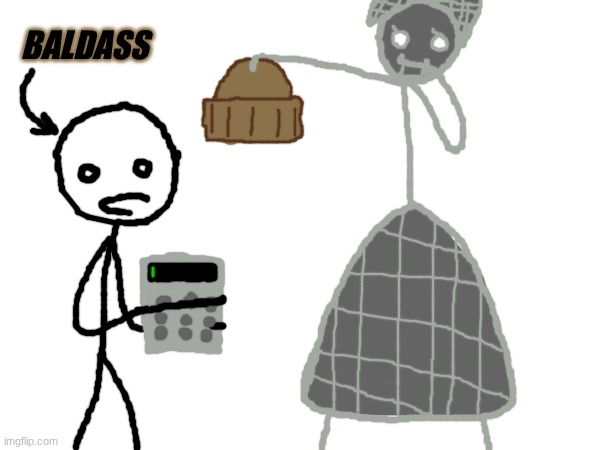 Reminder: Gary is bald under his hat (Also family photo :D) | BALDASS | made w/ Imgflip meme maker