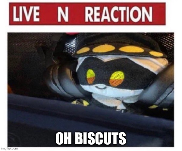 OH BISCUTS | image tagged in live n reaction | made w/ Imgflip meme maker