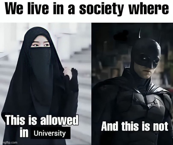 This is no joke | image tagged in joke,batman,society,university | made w/ Imgflip meme maker