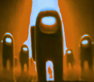 Orange Anogos Blank Meme Template