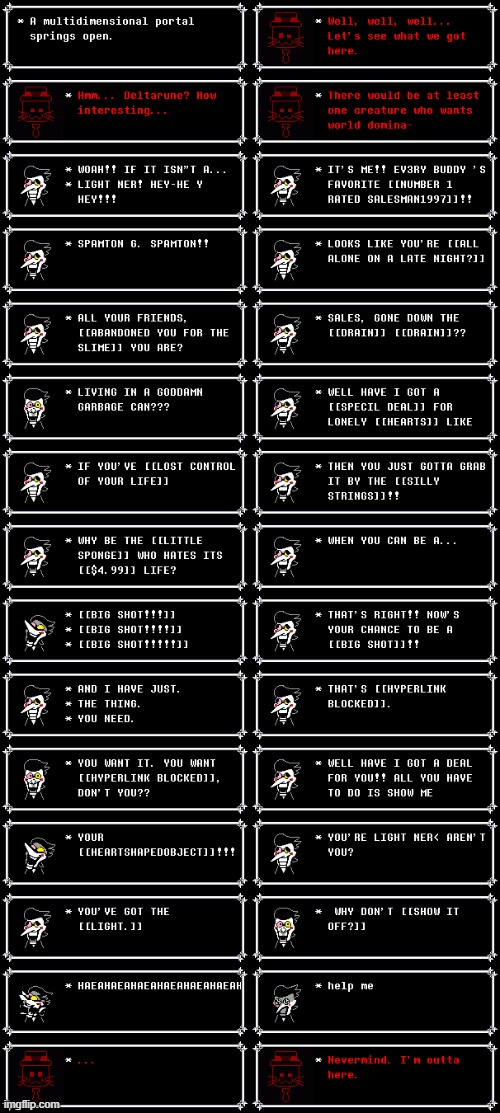 Deltrarune?? (Chapter 31, Day 6) | made w/ Imgflip meme maker