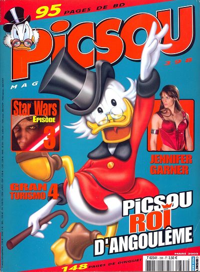 Picsou Magazine N°398 (mars 2005) Blank Meme Template