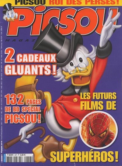 Picsou Magazine N°457 (février 2010) Blank Meme Template