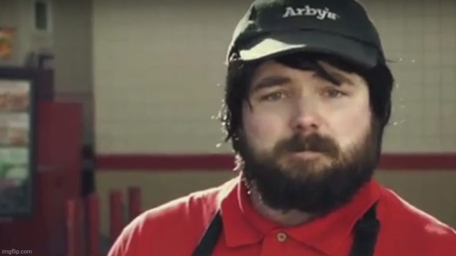 weird arby's guy | image tagged in weird arby's guy | made w/ Imgflip meme maker