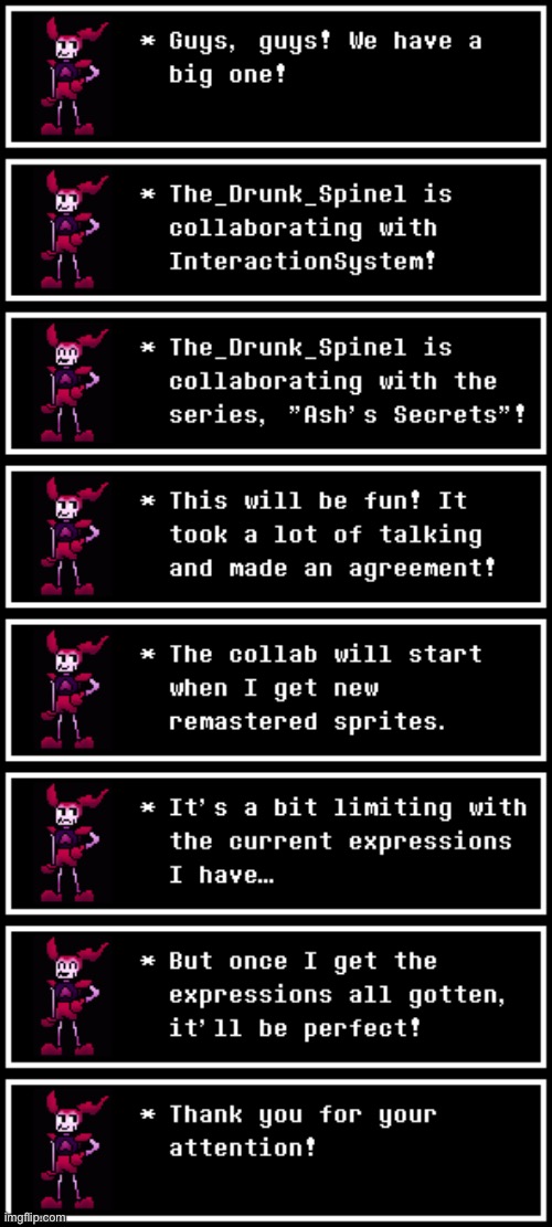 COLLAB TIME! | image tagged in sans of topic,collab,understream,horror story,drunk_spinel,interactionsystem | made w/ Imgflip meme maker