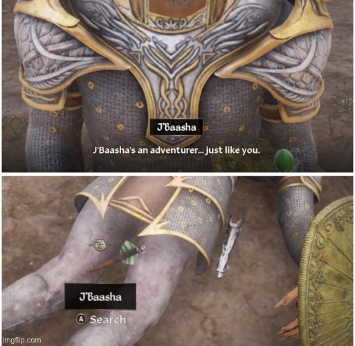 But he took an arrow to the knee | made w/ Imgflip meme maker