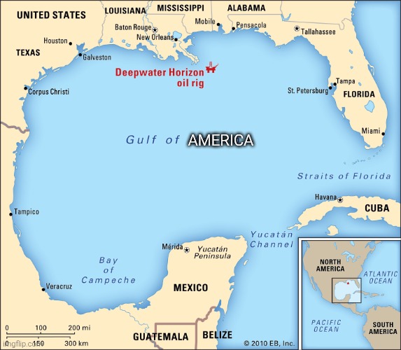 politics | AMERICA | image tagged in gulf of mexico,politics,gulf of america | made w/ Imgflip meme maker