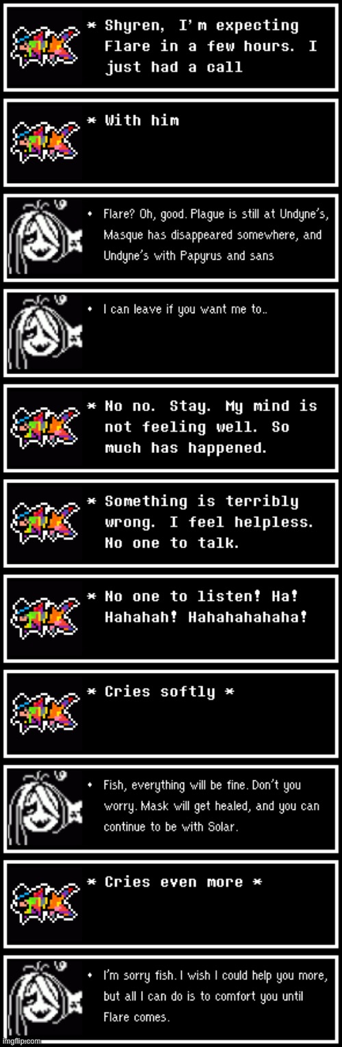 Is the fish losing his colours once again? | made w/ Imgflip meme maker