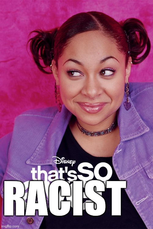 that's so Raven | RACIST | image tagged in that's so raven | made w/ Imgflip meme maker