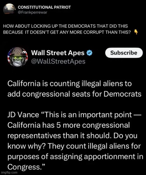 California Corruption | image tagged in illegal aliens,wait this is beyond illegal,corrupt,corruption,california,hotel california | made w/ Imgflip meme maker