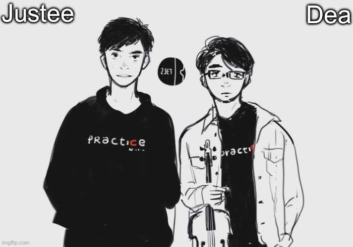 Dea and Justee's TwoSet shared temp yippiee Blank Meme Template