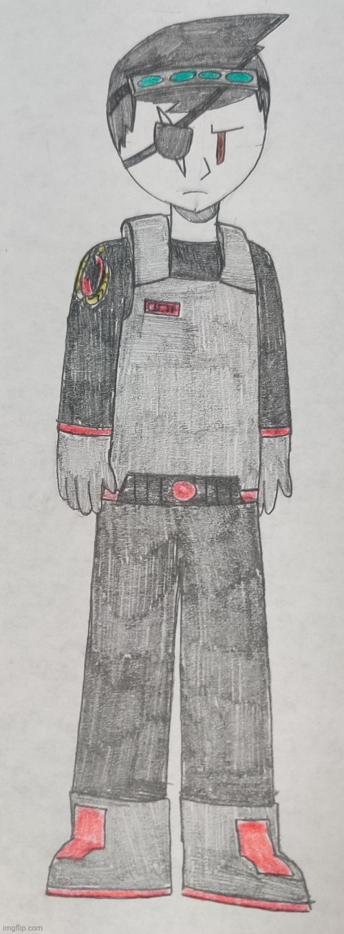 Remake of Jason's design based on @ _freddies_ take on him | made w/ Imgflip meme maker
