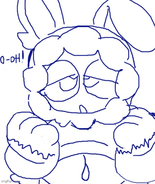 iceMan and The Curse Of The WereRabbit | image tagged in iceman,wererabbit,transformation,big belly | made w/ Imgflip meme maker