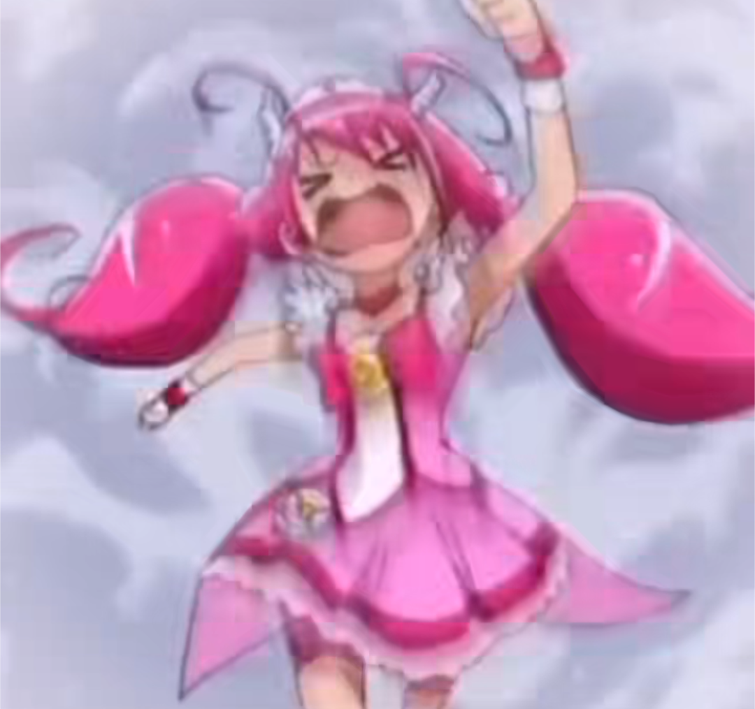 Mizuki running away Blank Meme Template