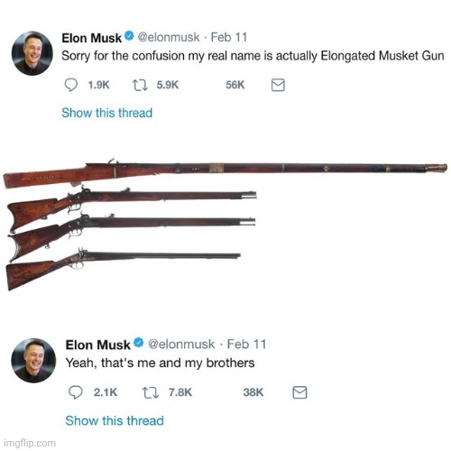 Elon Gun | made w/ Imgflip meme maker