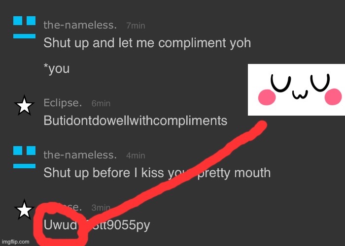 Not letting him forget this | image tagged in eclipse uwu | made w/ Imgflip meme maker