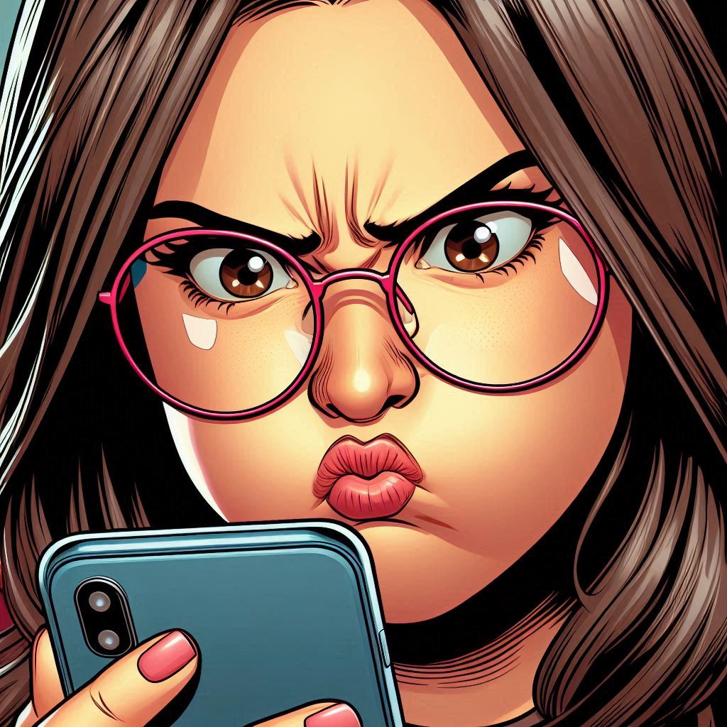 Angry woman Blank Meme Template