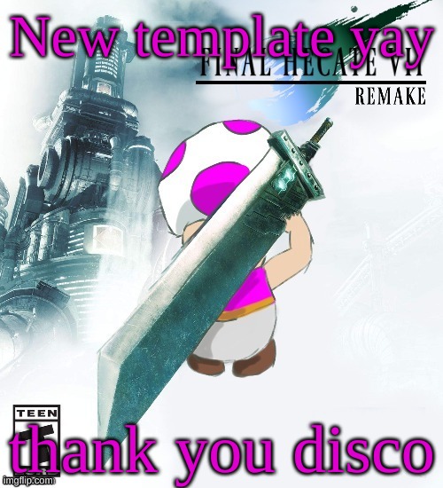 Final Hecate VII (thank you disco) | New template yay; thank you disco | image tagged in final hecate vii thank you disco | made w/ Imgflip meme maker