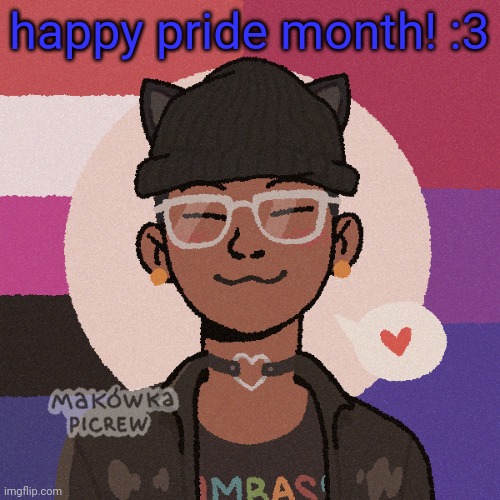 zari.'s picrew V4 | happy pride month! :3 | image tagged in zari 's picrew v4 | made w/ Imgflip meme maker