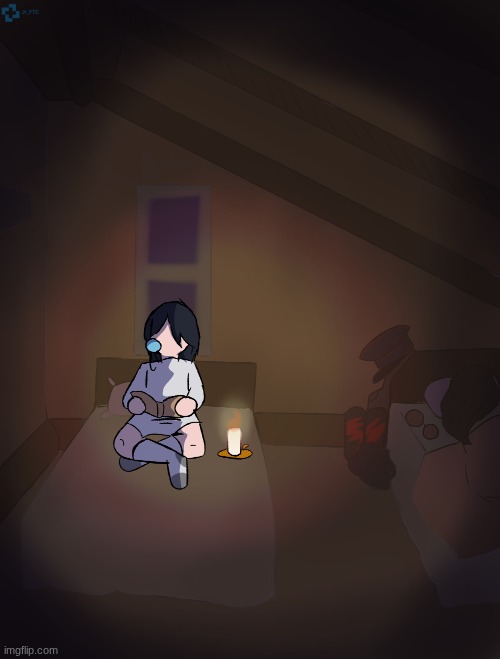 It's been forever since I drew an actual background (ALSO HAPPY PRIDE MONTH) | made w/ Imgflip meme maker