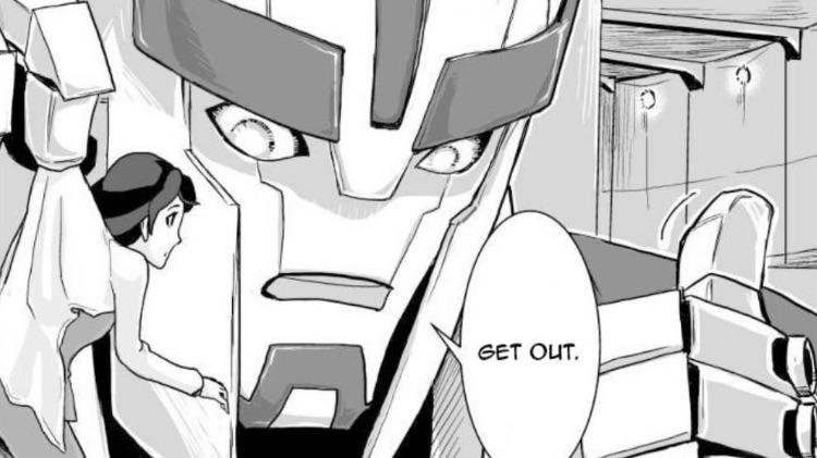 Get out Blank Meme Template