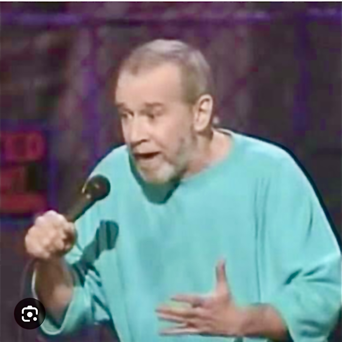 George Carlin Gun Control Blank Meme Template