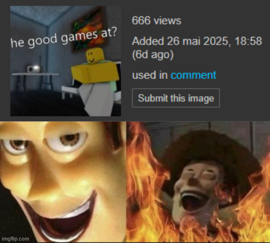 Heheheha | image tagged in evil woody,memes,funny,funny memes,imgflip | made w/ Imgflip meme maker