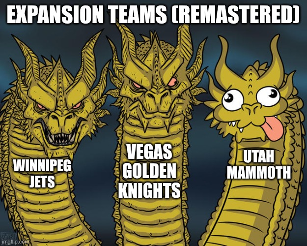 I want Arizona back | EXPANSION TEAMS (REMASTERED); VEGAS GOLDEN KNIGHTS; UTAH MAMMOTH; WINNIPEG JETS | image tagged in arizona coyotes,utah,nhl,vegas golden knights,winnipeg jets,nyan cat | made w/ Imgflip meme maker