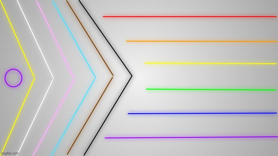 neon progressive pride flag i tried making in google slides. hap prid mont! | image tagged in pride,lgbtq,flag,art,google slides,memes | made w/ Imgflip meme maker