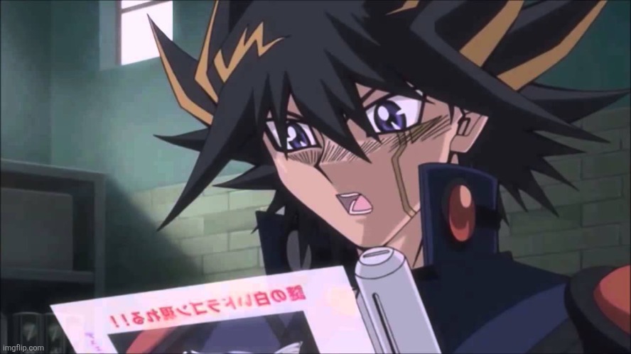 Yusei | image tagged in yusei | made w/ Imgflip meme maker