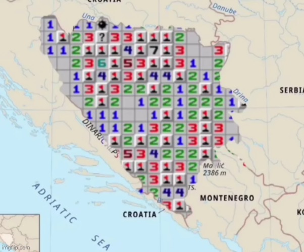 New Minesweeper Map Just Dropped | made w/ Imgflip meme maker