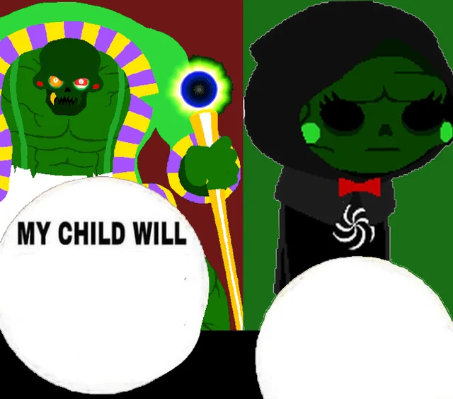 my child will homestuck version Blank Meme Template