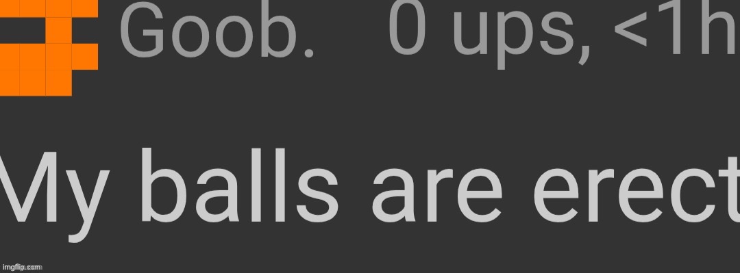 If this isn't gay nothing is | image tagged in my balls are erect | made w/ Imgflip meme maker