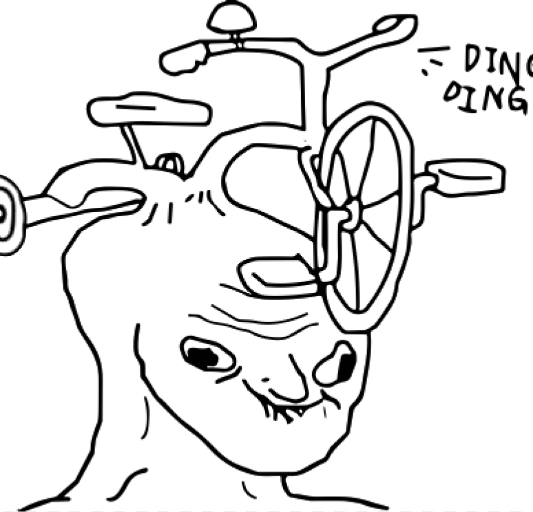 No brain Blank Meme Template