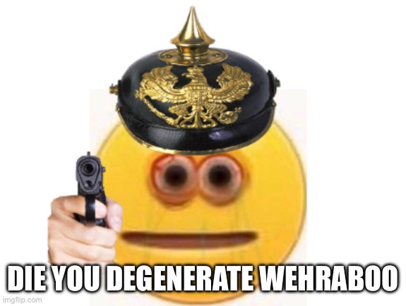 Prussia Check | DIE YOU DEGENERATE WEHRABOO | image tagged in prussia check | made w/ Imgflip meme maker