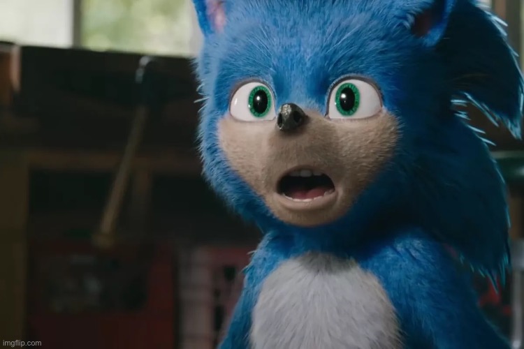 Old sonic | image tagged in old sonic | made w/ Imgflip meme maker