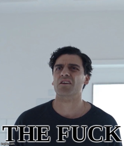 Confused Steven | THE FUCK | image tagged in confused steven | made w/ Imgflip meme maker