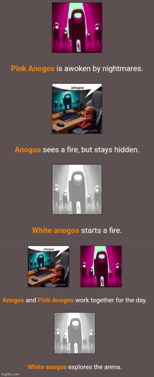 3 anogos left | made w/ Imgflip meme maker