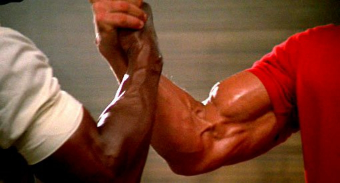 arnold and apollo | image tagged in arnold and apollo | made w/ Imgflip meme maker
