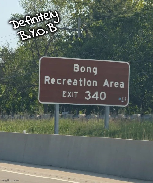 You need a Vacation | Definitely
B.Y.O.B | image tagged in 420,well yes but actually no,rest stop,tourist attraction,it will be fun they said,when x just right | made w/ Imgflip meme maker