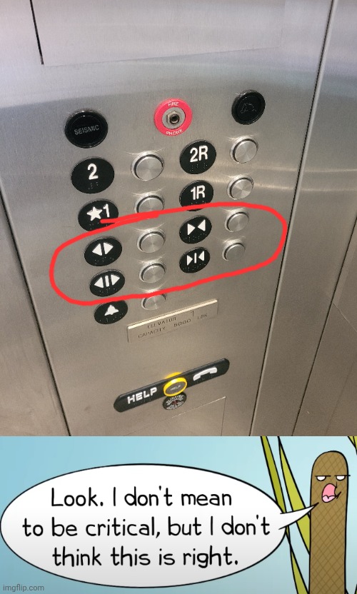 The elevator at the San Diego zoo is kind of strange | image tagged in amoeba sisters this ain't right | made w/ Imgflip meme maker