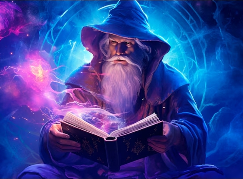 Wizard man Blank Meme Template