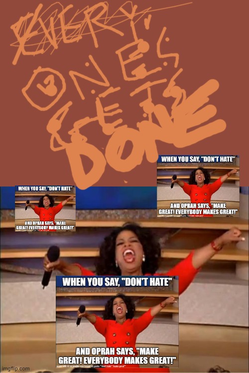 Second of Two | image tagged in memes,oprah you get a,by a memedian,///////_________,thxs 24 flws,you get graffiti and you___and u___ | made w/ Imgflip meme maker