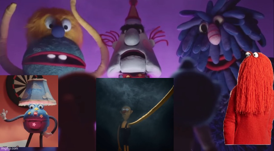 So you know how that gumball episode was a collab with the dhmis creators? | image tagged in dhmis,the amazing world of gumball,theory | made w/ Imgflip meme maker