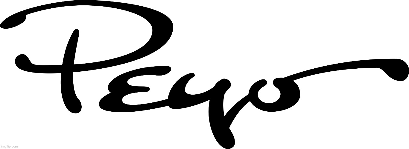 Peyo Smurf signature | image tagged in peyo signature | made w/ Imgflip meme maker